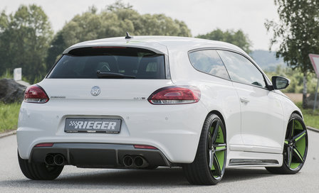 Rieger side skirts left/right Scirocco carbon look