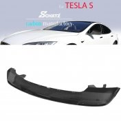 Tesla model S difusser rear spoiler rear bumper