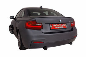 BMW M235i Coup&eacute; Remus einddemper L/R uitgang (EG goedgekeurd)