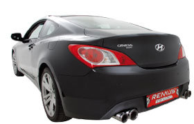 Remus Cat-back systeem Hyundai Genesis Coup&eacute; vanaf 2011