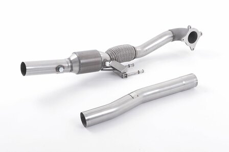 Volkswagen Scirocco R Milltek Large Bore Downpipe and Hi-Flow Sports Cat EC Approved:  No
