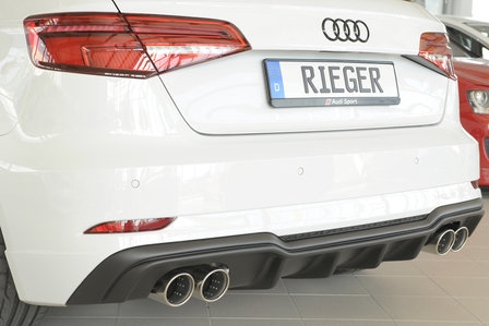 diffuser double exhauset audi a3 sportback