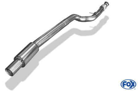 Rieger/FOX front exhaust silencer BMW 435i