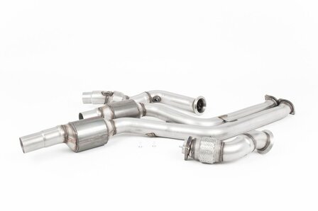 BMW 2 Series M2 Competition Coup&eacute; (F87) Milltek Large Bore Downpipes and Hi-Flow Sports Cats EC Approved:  No