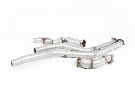BMW 2 Series M2 Competition Coup&eacute; (F87) Milltek Large-bore Downpipes and Cat Bypass Pipes EC Approved:  No