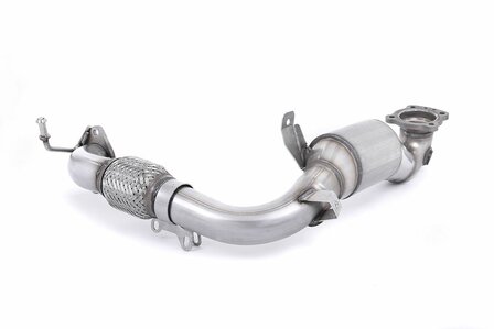 Ford Fiesta Mk7/Mk7.5 1.0T EcoBoost (100/125/140PS) Milltek Large Bore Downpipe and Hi-Flow Sports Cat EC Approved:  No