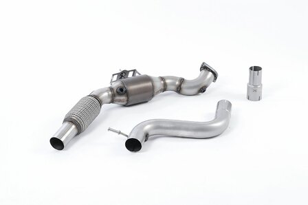 Ford Mustang 2.3 EcoBoost (Fastback) Milltek Large Bore Downpipe and Hi-Flow Sports Cat EC Approved:  No