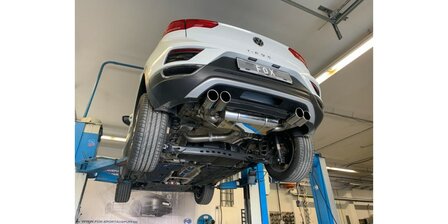 Fox uitlaat VW T-Roc - voorwielaandrijving einddemper rechts/links - 2x90 Typ 16 rechts/links
