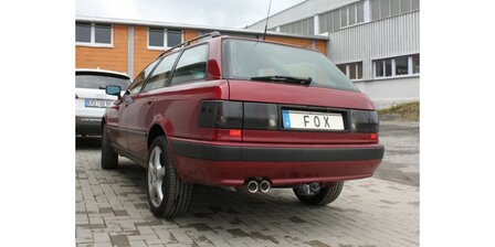 Audi 80  B4 quattro einddemper - 2x76  11