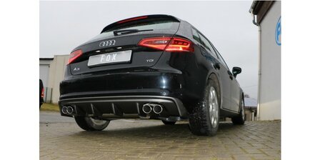 Audi A3 - 8V Sportback einddemper uitgang rechts/links - 2x88x74  32 rechts/links
