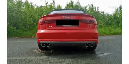 Audi S3 - 8V sedan + Cabrio einddemper uitgang rechts/links - 2x106x71  44 rechts/links