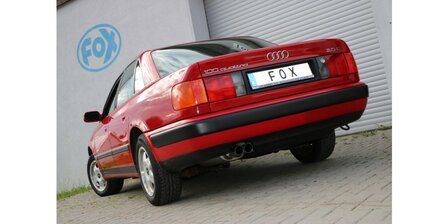 Audi 100/A6 quattro  C4 einddemper - 2x70  14