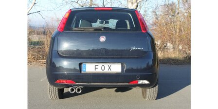 Fiat Grande Punto 199 - benzine einddemper - 2x76  13