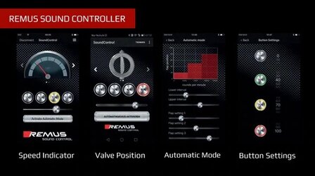 Remus Sound Controller app control Mini Cooper F56 met GPF