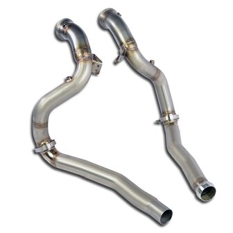 Supersprint Downpipe kit Right + Left(Replaces catalytic converter) ASTON MARTIN VANTAGE (Coup&egrave; / Cabrio) (V8 4.0L - 510 Hp) Twin Turbo 2018 -&gt;