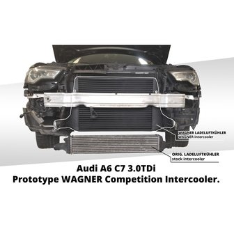 Wagner intercooler Audi A6 C7 3.0 TDi biturbo