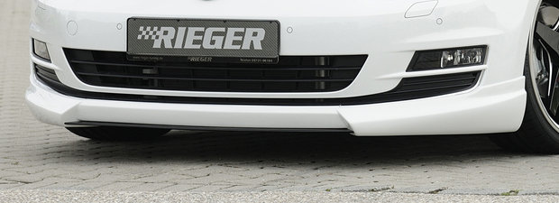 Rieger front spoiler lip VW Golf 7