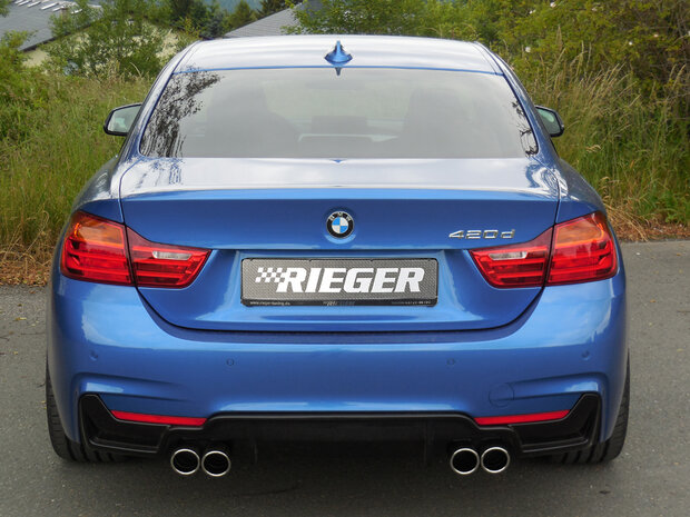 Rieger exhaust silencer BMW only 435i, F32/F33/F36