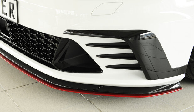 Rieger front Spoilerzwaard alleen voor GTI Clubsport ABS plastic VW golf 7 gti clubsport