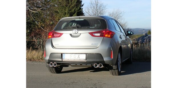 Toyota Auris benzine - E18 einddemper rechts/links - 2x90 Typ 13 rechts/links