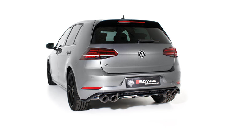 Remus uitlaat Golf 7 R