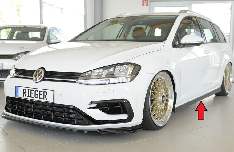 Rieger side skirt rechts VW golf 7 gtd gti gte