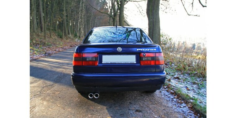 Fox uitlaat VW Passat 35i - Bj. van 10/93` einddemper - 2x80 Typ 13