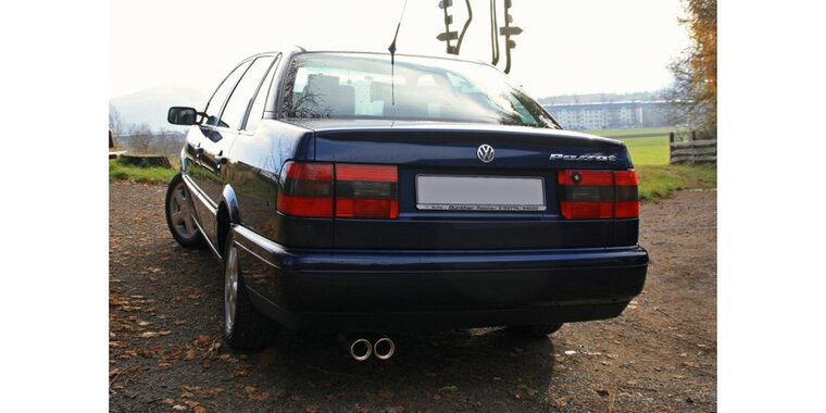 Fox uitlaat VW Passat 35i - Bj. van 10/93` einddemper - 2x80 Typ 13