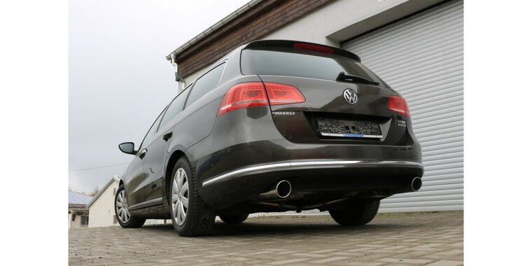 Fox uitlaat VW Passat 365 - 4-Motion einddemper rechts/links - 1x100 Typ 16 rechts/links