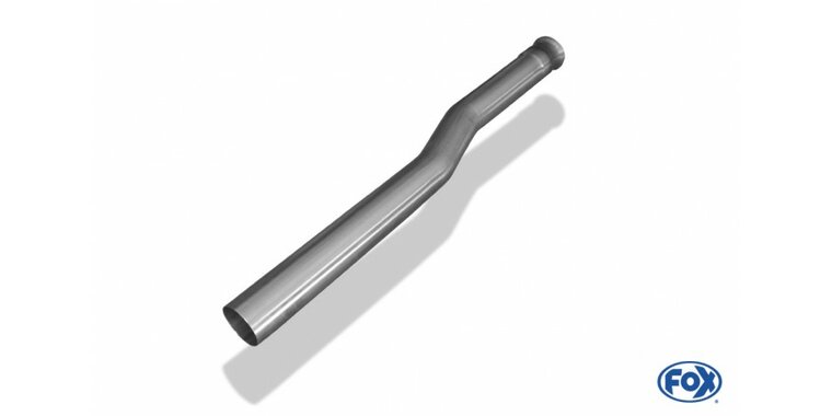 Fox uitlaat VW Scirocco - 13 (2.0l) aansluitleiding  middendemper/KAT - pijpdiameter: 70mm