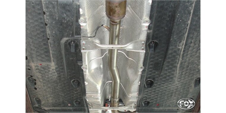 Fox uitlaat VW Scirocco - 13 (2.0l) aansluitleiding  middendemper/KAT - pijpdiameter: 70mm