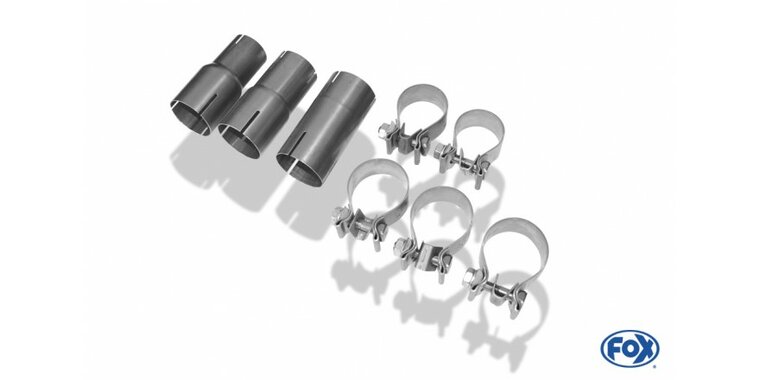 Fox uitlaat VW Scirocco - 13 middendemper vervangende pijp