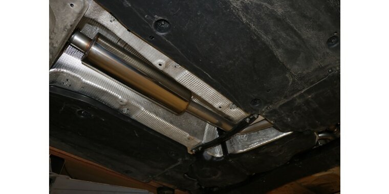 Fox uitlaat VW Polo AW1 voordemper