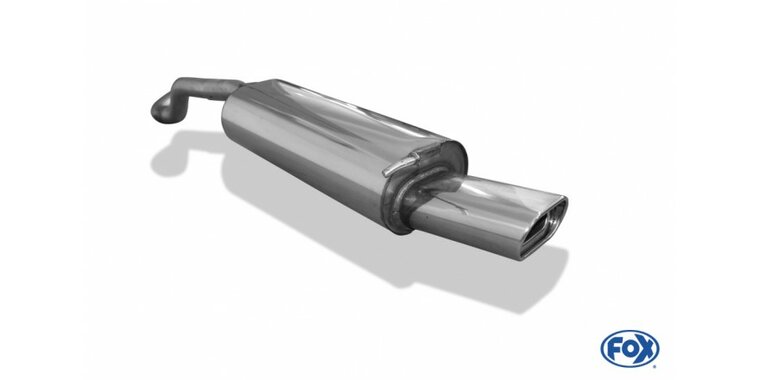 Fox uitlaat VW Golf 4 einddemper - 135x80 Typ 53