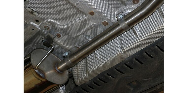 Fox uitlaat VW Bus T5/ T6 aansluitleiding  lange wielbasis