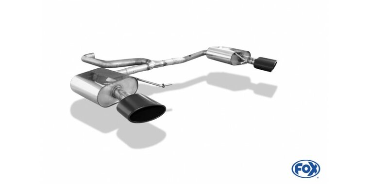 Seat Leon 5F ST 4x4 - Cupra 300 einddemper rechts/links - 160x90 Typ 38 rechts/links zwart