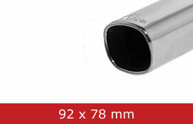 Remus uitlaat BMW 3-Serie [E46] Compact Einddemper met eindstyling