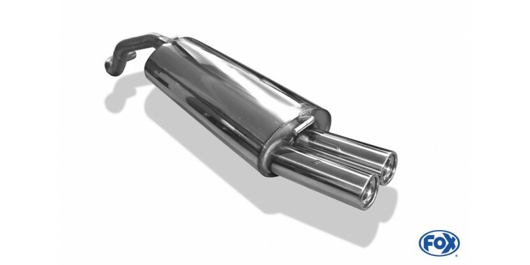 Audi A3  8L einddemper - 2x76  13