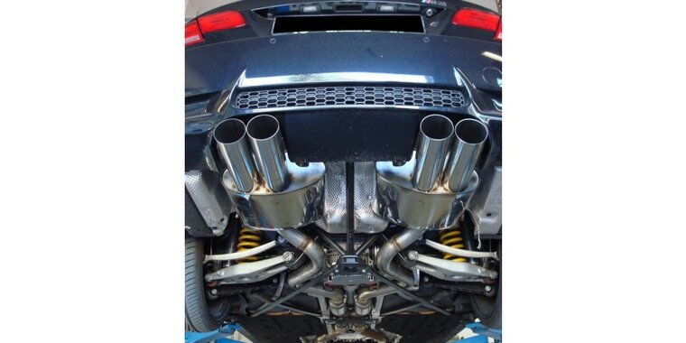 BMW E92/93 M3 Coupe/ Cabrio einddemper rechts/links - 2x90  10 rechts/links