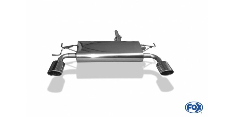 Hyundai Tucson 2.0l - JM einddemper dwars uitgang rechts/links - 115x85 Typ 32 rechts/links