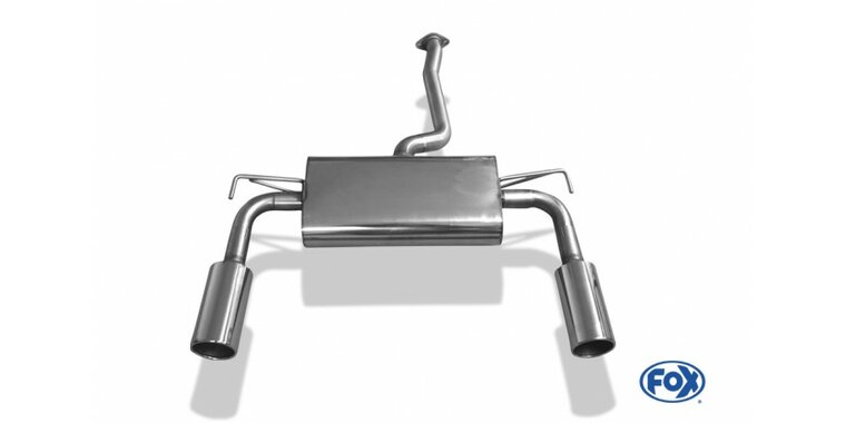 Hyundai ix35 einddemper uitgang rechts/links - 1x100 Typ 12 rechts/links