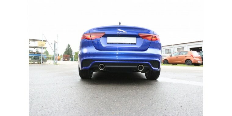 Jaguar XE einddemper rechts/links - 1x100 Typ 25 rechts/links