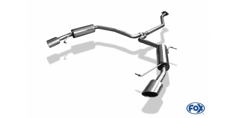 Mazda 6 Typ GH diesel einddemper rechts/links - 115x85 Typ 38 rechts/links