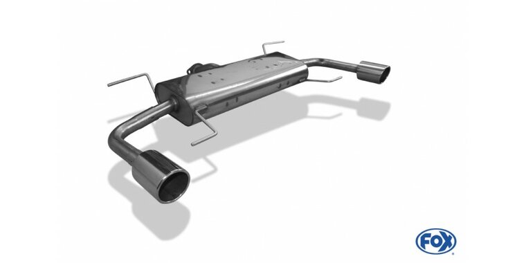 Mazda 6 - GJ Limousine einddemper dwars uitgang rechts/links - 1x100 Typ 16 rechts/links
