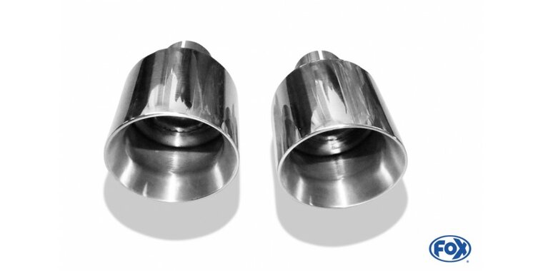 Mazda CX5 - KE/ GH/ KF uitlaat rechts/links aansluiting 51mm binnen - 1x100 Typ 25 rechts/links - naar Verschrauben met dem originele einddemper