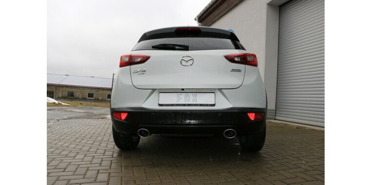 Mazda CX3 benzine - DK AWD einddemper dwars rechts/links - 115x85 Typ 32 rechts/links