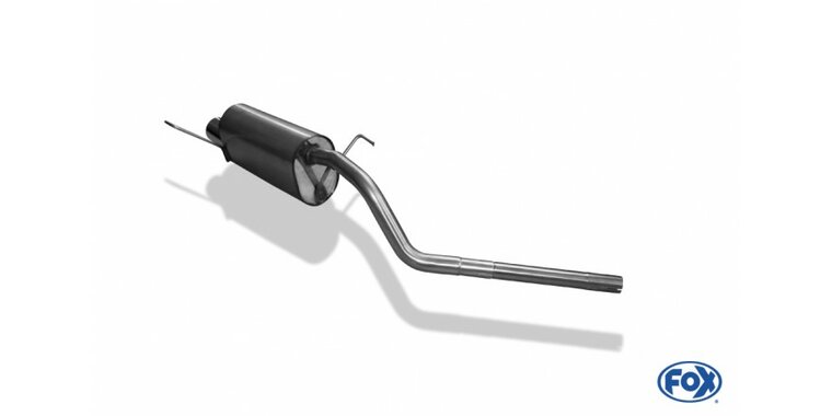 Toyota Starlet P8 einddemper - 1x90 Typ 13