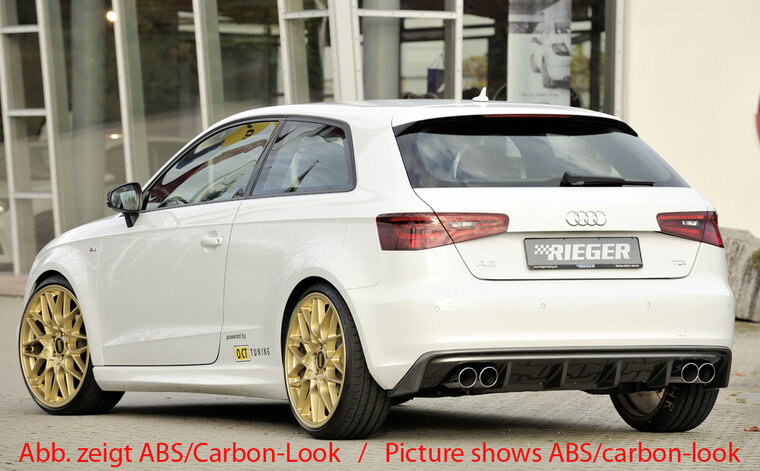 Rieger Tuning diffuser Audi A3 [8V]