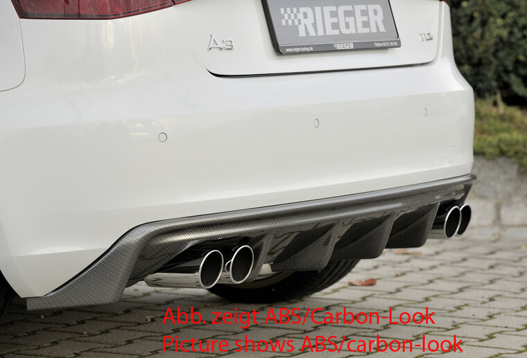 Rieger Tuning diffuser Audi A3 [8V]