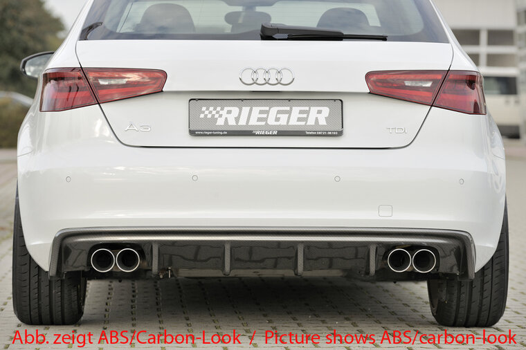 Rieger Tuning diffuser Audi A3 [8V]